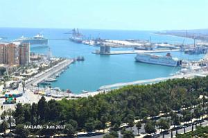 012- Malaga vue du Gibralfaro